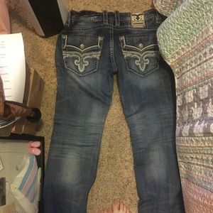 Men’s Rock Revival Bootcut 33